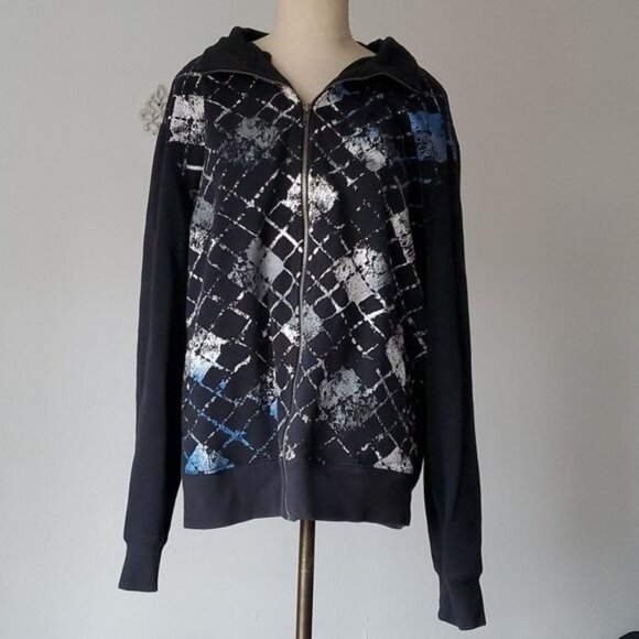 Chor Clothing Company CCC Sweatshirt Full Zip Up JACKET Black Men's XL - Picture 9 of 10